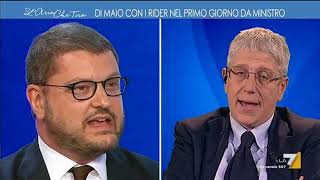 Giordano vs Migliore Che spettacolo vedere la faccia dei cosiddetti rosiconi [upl. by Happy]