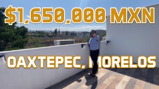 ¡VENDO CASA CON INMEJORABLE UBICACIÓN Y PRECIO EN OAXTEPEC MORELOS APTA PARA TODO CRÉDITO [upl. by Nitsrik367]