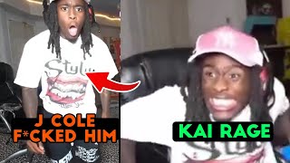 KAI CENAT REACTION TO J COLE quot 7 MINUTE DRILL quot WAS INSANE 🔥🚨 [upl. by Waly]