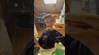 NEW Fiery bacon whopper review burgerking food foodreview bk shorts [upl. by Nilesoy]