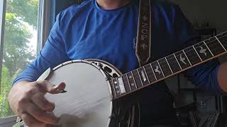 Soldiers Joy  1943 Gibson Style 75 Flathead Banjo [upl. by Suryc781]