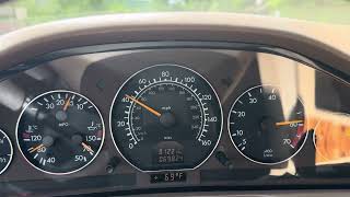 2001 sl500 acceleration [upl. by Lateehs]