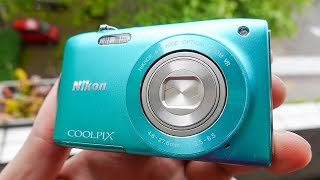 Nikon Coolpix S3300 digital camera test  sample photos  zoom  video footage 2024 [upl. by Anitel]