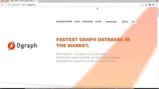 Graph Database Using Dgraph Go Client 2017 [upl. by Forcier]