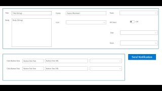 Power Apps Model Driven InApp Notifications [upl. by Constantia]