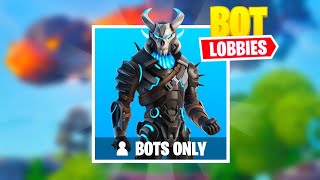 How To Get BOT LOBBIES in Fortnite OG Chapter 4 Season 5 [upl. by Lesab]