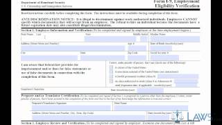 Learn How to Fill the I9 Form [upl. by Alleciram]