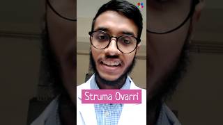 Struma Ovarii  Ovarian tumor  Treatment [upl. by Dinsmore]