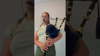 Itchy Fingers Hornpipe on the Highland Bagpipes [upl. by Anerehs]