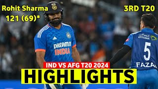 India vs Afghanistan 3rd T20 2024 Highlights  IND vs AFG 2024  IND vs AFG 3rd T20 Highlights 2024 [upl. by Alhak]