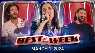 The best performances this week on The Voice  HIGHLIGHTS  01032024 [upl. by Samled]