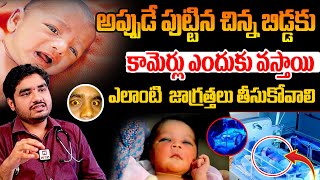 అప్పుడే పుట్టిన చిన్న బిడ్డకు కామెర్లు ఎందుకు వస్తాయి Tips On Treating Jaundice In Newborn Babies [upl. by Reneta]