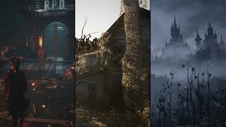 Resident Evil ASMR Gameplay  RE2 Remake RE7 Biohazard RE8 Village [upl. by Pearline]