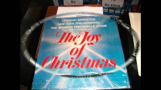 Bernstein and the Mormon Tabernacle Choir  Away in a Manger  From LP [upl. by Oile763]