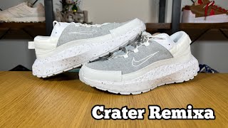 Nike Crater Remixa Reviewamp On foot [upl. by Leonidas]