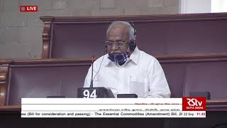 Kanakamedala Ravindra Kumars Remarks  The Essential Commodities Amendment Bill 2020 [upl. by Rosalyn925]