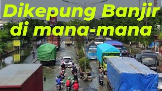 KONDISI BANJIR KALIGAWE SEMARANG HaARI INI  lildafexplorer [upl. by Ledba]