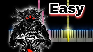 Knock Knock  PRESSURE GAME OST  Easy Piano Tutorial [upl. by Aseneg]