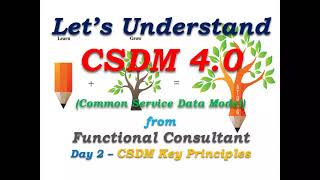 CSDM 40  Day 2  CSDM Key Principles  Learn From Functional Consultant Shorts Short [upl. by Grefe]