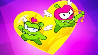 Om Nom Geschichten 💚 Valentinstag 💚 Lustige Cartoons für Kinder [upl. by Nalani803]