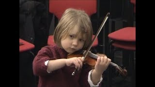 Beginners violin technique for very young childeren by Lenneke Willems [upl. by Magel924]