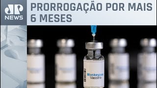 Anvisa prorroga vacinas contra varíola dos macacos [upl. by Sinai]