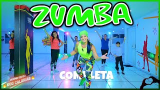 ZUMBA para PRINCIPIANTES 🔥 CLASE COMPLETA [upl. by Onairda]