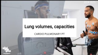 Lung volumes amp Capacities CardioPulmonary PT Lec 2 [upl. by Adamsen]