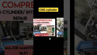 CNG compressor maintenance shortvideo viralvideo compressor maintenance [upl. by Garold]