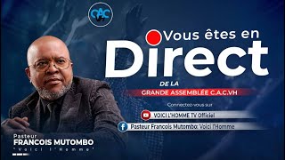 LE COMBAT SPIRITUEL AVEC LE PASTEUR FRANÇOIS MUTOMBO VH MARDI 06 AOUT 2024 [upl. by Nesbitt733]