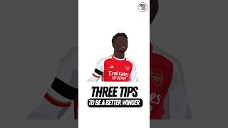 THREE tips to be a BETTER winger ⚽️🔥💯👌 [upl. by Valina]