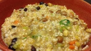 How to cook Steelcut Oats Steel Cut Oats Recipe Healthy weeknight meal [upl. by Nevada]