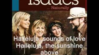 The Isaacs  Hallelujah With lyrics [upl. by Anuait]