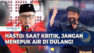 Jawab Kritik Surya Paloh Hasto Revolusi Mental Dicederai Kasus Korupsi [upl. by Blaze]