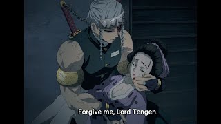 Tengen finds Hinatsuri barely alive  Kimetsu no Yaiba  S3 Ep 5 [upl. by Iggy]