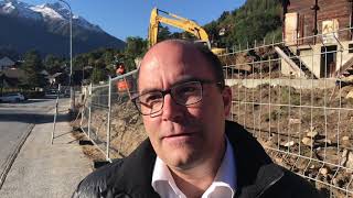 Baubeginn öVHub Fiesch Interview mit Valentin König CEO Aletsch Bahnen AG [upl. by Dionne]