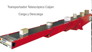 JHernando distribuye los transportadores telescópicos Caljan en España y Portugal [upl. by Tirrej]