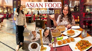 FIVE STAR FOOD 🤩 ITC Maratha Mumbais Fine Dining Restaurant for Asian Food 🍜 mumbaifood [upl. by Nauqahs]