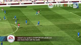 FIFA 11 Nintendo DS  Gameplay FC Barcelona vs Arsenal [upl. by Nabal]