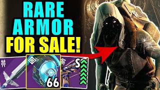 Destiny 2 RARE ARMOR SET FOR SALE  Xur Review Aug 9  12 [upl. by Kubetz]