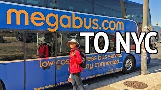 Megabus Review  What It’s Like to Travel by Megabus to New York City [upl. by Ilrebmyk]