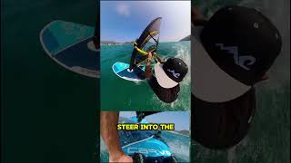 Onefootlegdrag Improve your windsurfing windsurf insta360 [upl. by Nylirrej]