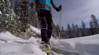 Skitour auf den Rauschberg mit Abfahrt durch die Roßgasse [upl. by Ran648]