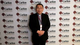 Mons Tarcisio Isao Kikuchi New President of Caritas Internationalis [upl. by Lantha]