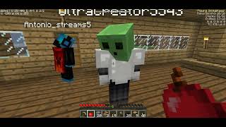 We crafted ourselves full armor set Minecraft part 18 [upl. by Casaleggio]