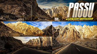 Heaven on Earth  Passu Cones Road Trip  Drive Through Experience of Karakoram Highway [upl. by Eirollam]