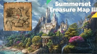 Summerset Treasure Map III  ESO  Elder Scrolls Online [upl. by Chasse]