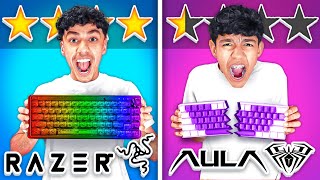 We Tested The WORST vs BEST Reviewed Keyboard Brands [upl. by Cordey]