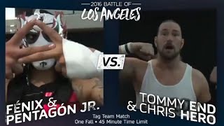 The Lucha Brothers vs Tommy End Malakai Black amp Chris Hero  PWG BOLA 2016  FULL MATCH [upl. by Kleiman131]