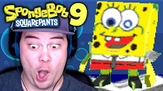 I PLAYED THE WEIRDEST SPONGEBOB GAME ON THE INTERNET  Spongeman 9 [upl. by Thistle175]